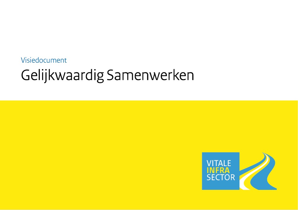 Gelijkwaardig samenwerken, publicatie Rijkswaterstaat